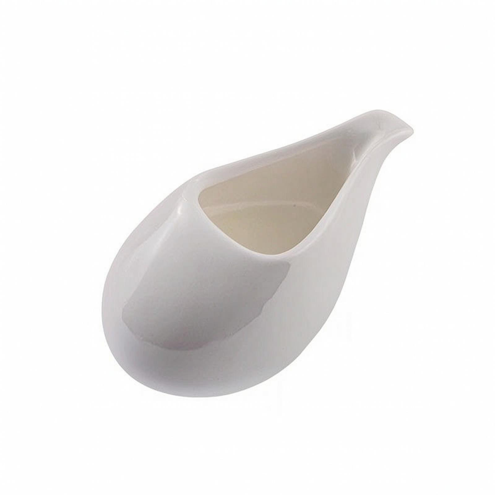Coffee Tea Jug - เหยือกนมเซรามิกดีไซน์ทันสมัย ขนาดเล็ก พร้อมปากเทแหลม สำหรับเสิร์ฟชา กาแฟ น้ำเชื่อม