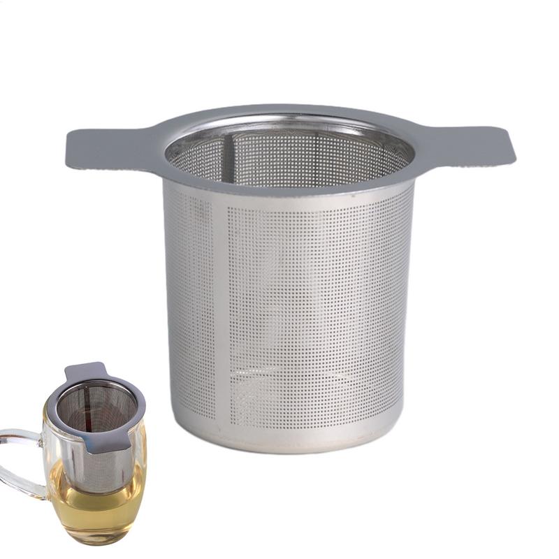 Coffee Tea Jug - สแตนเลสตาข่ายชากรอง Infuser Leaf กรองตะแกรงถ้วยอะไหล่กาแฟ Infuser ตะกร้าชากรองถ้วยกาน้ําชากรอง