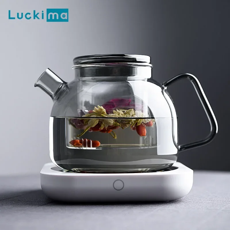 Coffee Tea Jug - ใหม่แก้วกาแฟอุ่นสําหรับนมชากาน้ําชาไฟฟ้าถ้วยความร้อนแผ่นสูงอุณหภูมิ 80 องศาเซลเซียสสําหรับ Home Office โต๊ะใช้
