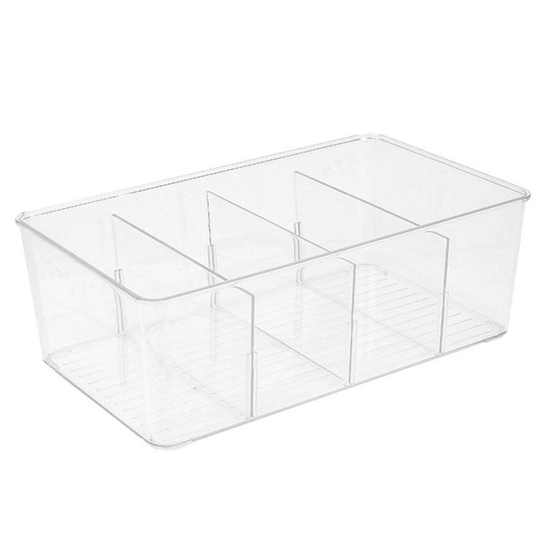 Coffee Tea Drawer Organizer - กล่องเก็บของกระเป๋าชาพร้อมฝาสำหรับใช้ในสำนักงานอะคริลิคใส1ชิ้นช่องใส่กาแฟอุปกรณ์จัดระเบียบอเนกประสงค์