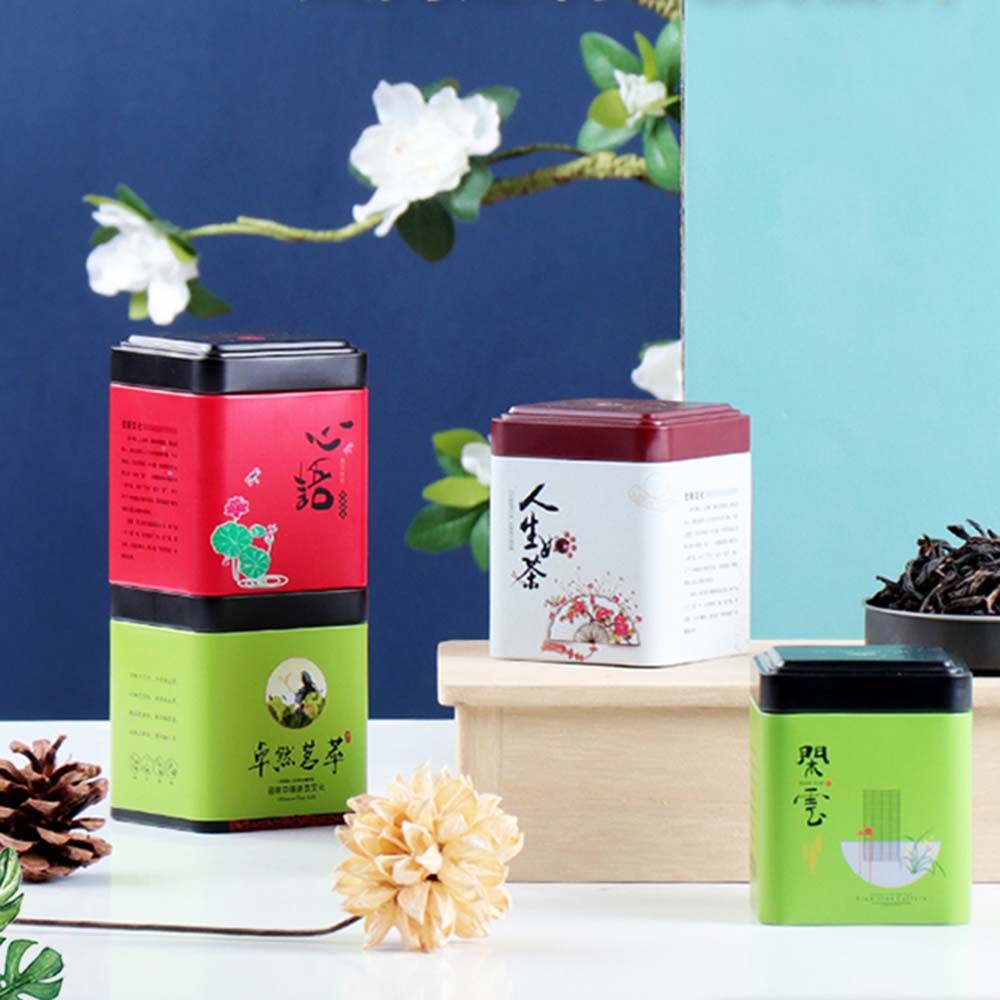 Coffee Tea Drawer Organizer - กระป๋องอะลูมิเนียมคุณภาพสูงสำหรับเก็บน้ำตาล ภาชนะเก็บของในครัว กระป๋องกาแฟ กล่องชา กระป๋องชาแบบมีฝาปิดสนิท