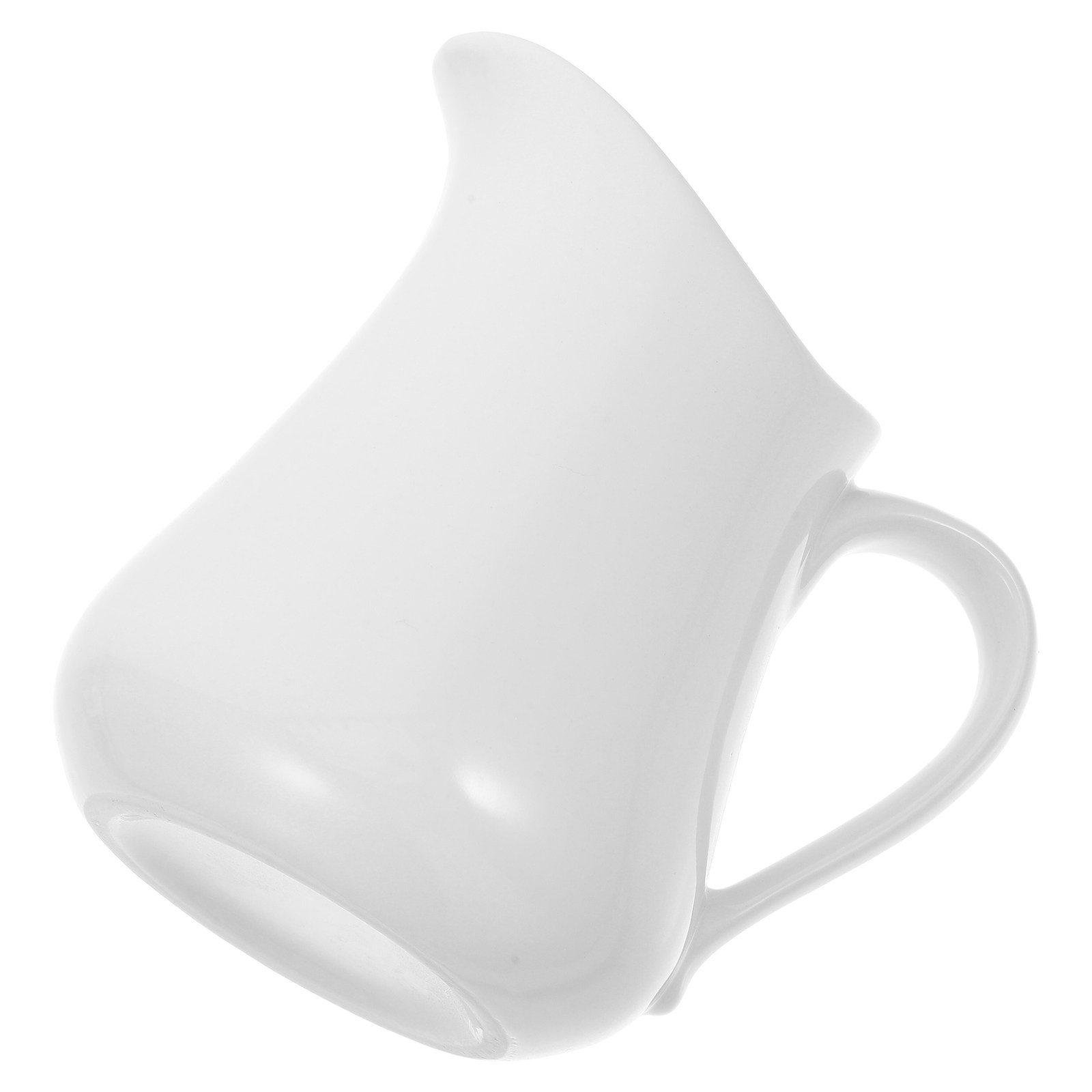 Coffee Tea Jug - เหยือกเซรามิก 1000 มล. ดีไซน์ปากเหยือกเรียบหรู สำหรับเสิร์ฟกาแฟ ชา
