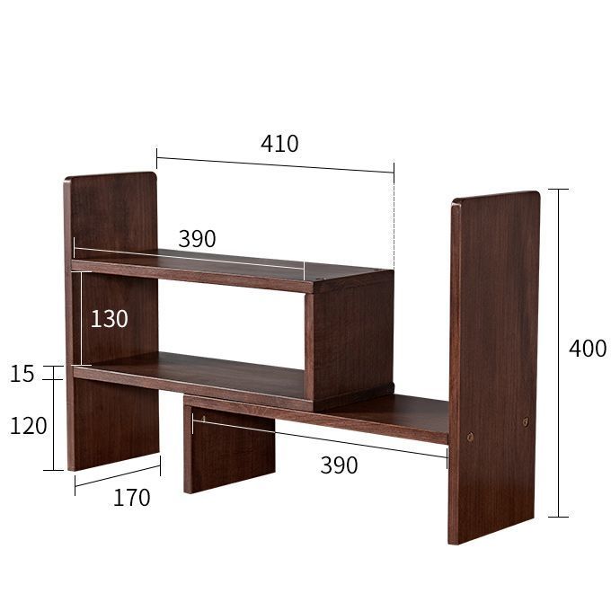 ชั้นวางของไม้วอลนัทสีดำ ที่วาง - Coffee Tea Display บทวิจารณ์และราคา