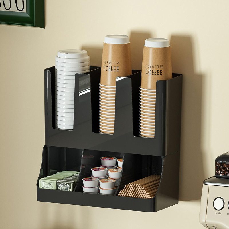 กล่องเก็บแก้วกระดาษ, ที่วางแก้ - Coffee Tea Drawer Organizer บทวิจารณ์และราคา