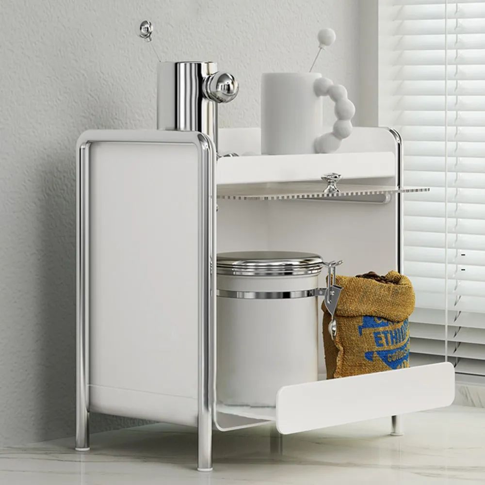 Desktop Organizer ตู้เก็บเครื่ - Coffee Tea Drawer Organizer บทวิจารณ์และราคา