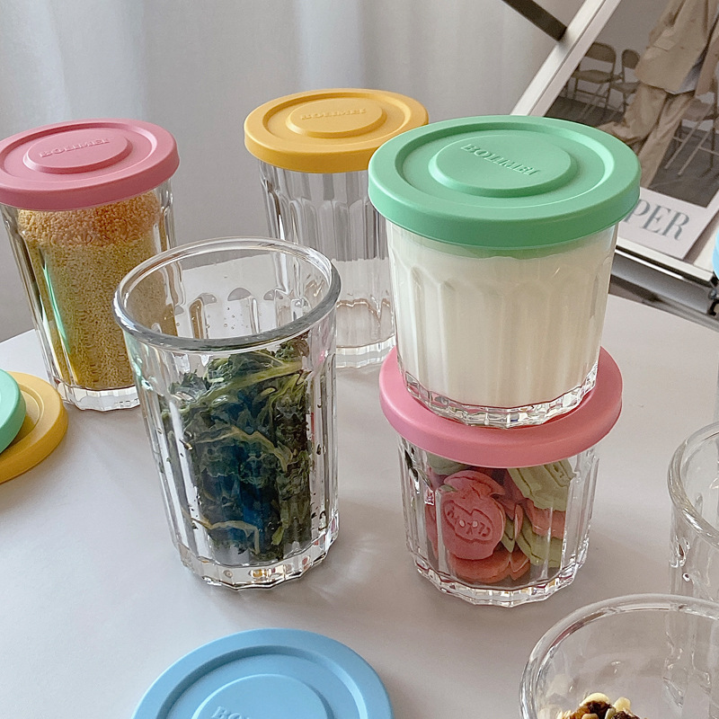 สีแก้วปิดผนึกถังเก็บกล่องขนมขบ - Coffee Tea Drawer Organizer บทวิจารณ์และราคา