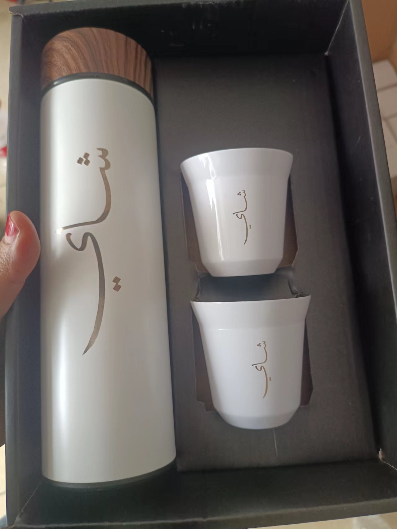 ชุดแก้วน้ำและขวดกาแฟแบบปรับแต่ - Coffee Tea Display บทวิจารณ์และราคา