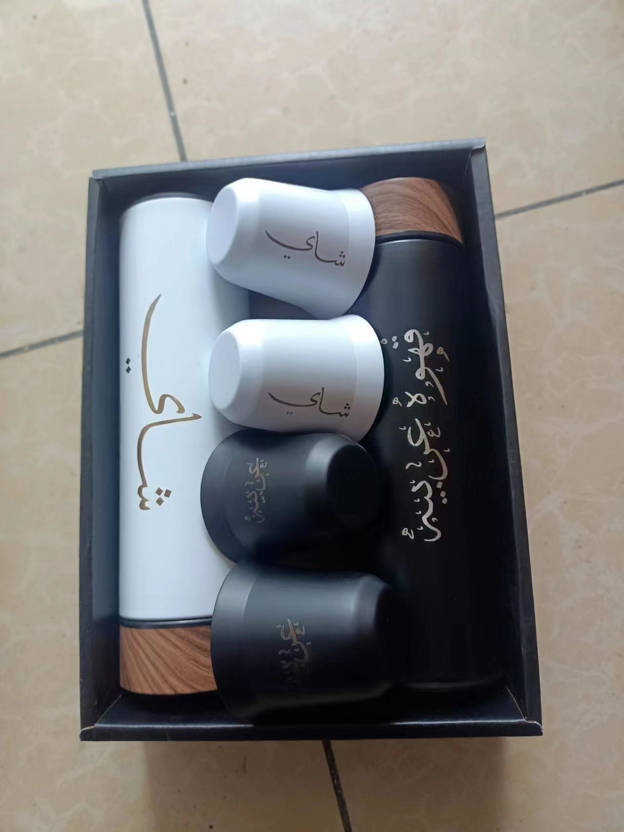 ชุดแก้วน้ำและขวดกาแฟแบบปรับแต่ - Coffee Tea Display บทวิจารณ์และราคา