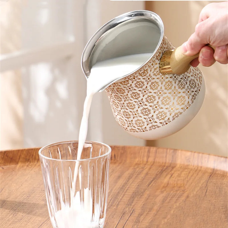 หม้อกาแฟสแตนเลสพร้อมฝาปิด ถ้วย - Coffee Tea Jug บทวิจารณ์และราคา