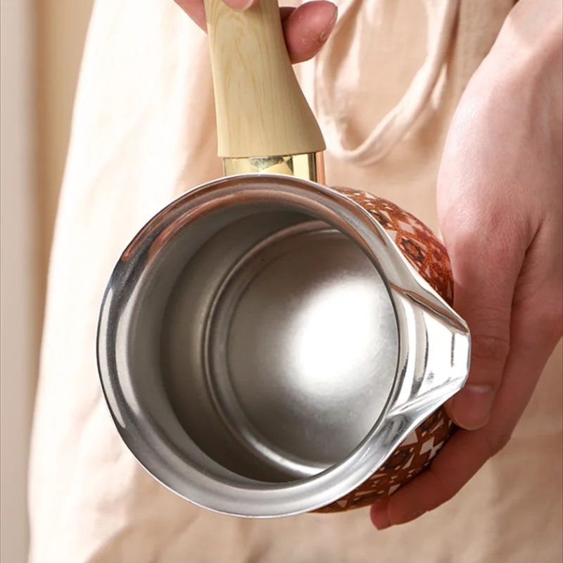 หม้อกาแฟสแตนเลสพร้อมฝาปิด ถ้วย - Coffee Tea Jug บทวิจารณ์และราคา
