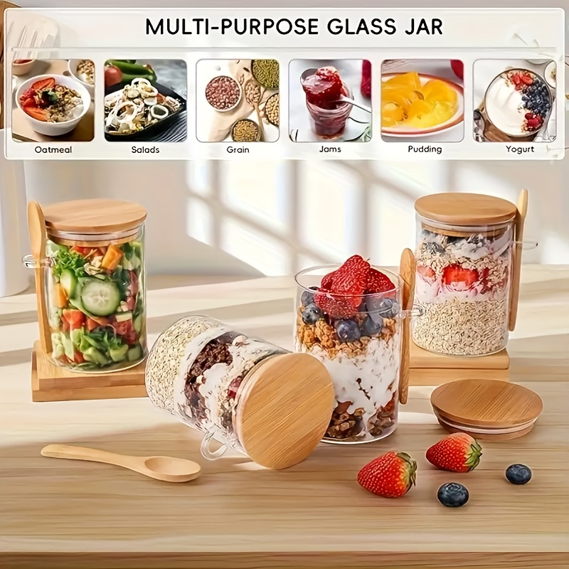 ชุดแก้วสำหรับใส่ข้าวโอ๊ต 1/2/4 - Coffee Tea Drawer Organizer บทวิจารณ์และราคา