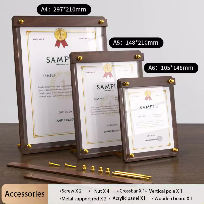 ป้ายเมนูอะคริลิคลายไม้แบบกำหนด - Coffee Tea Display บทวิจารณ์และราคา