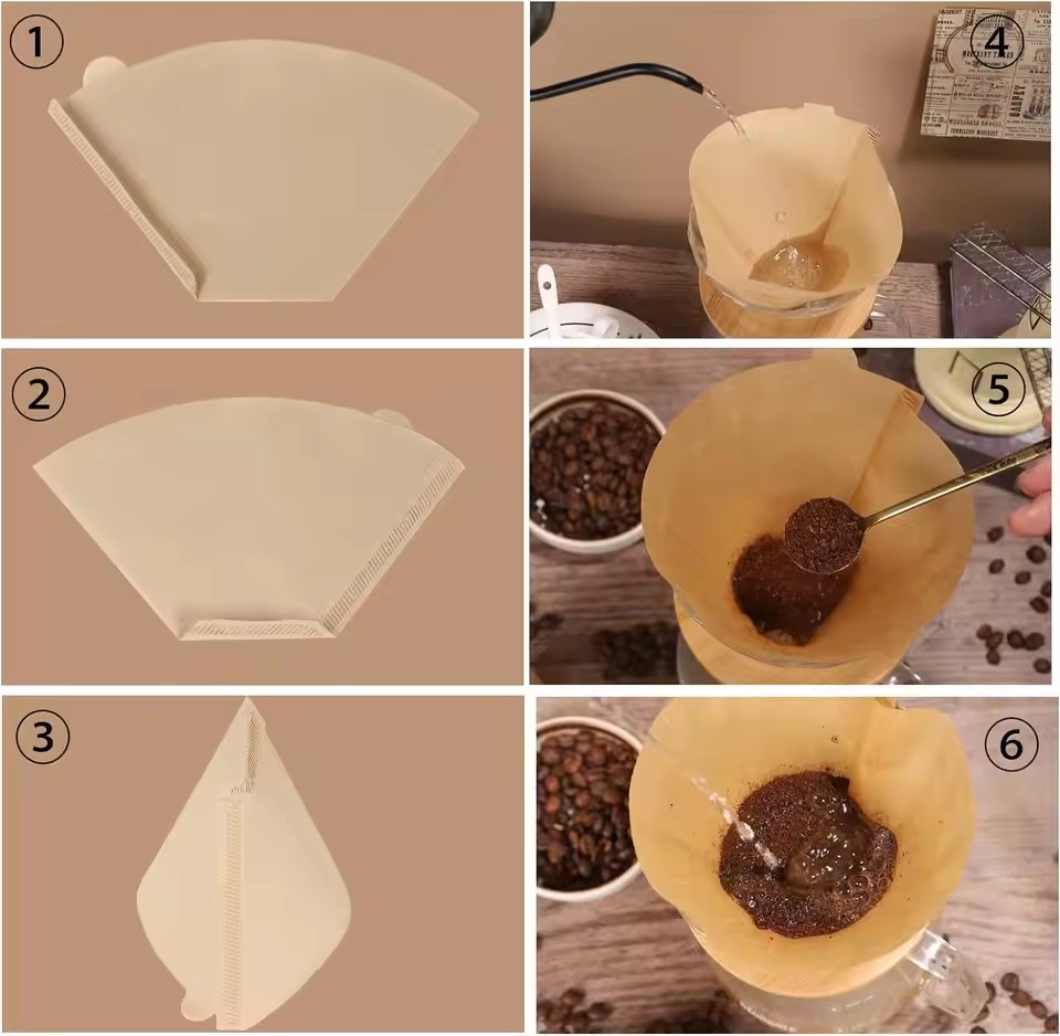 50 ชิ้น/ชุด กระดาษกรองกาแฟจากเ - Coffee Tea Bags บทวิจารณ์และราคา