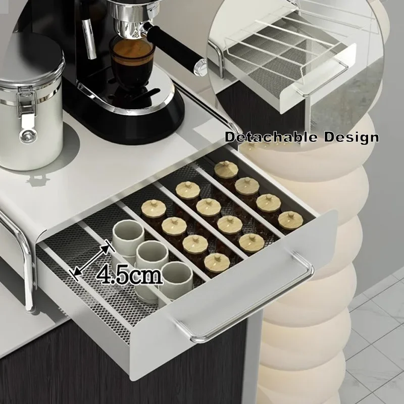 ชั้นวางเก็บกาแฟแบบแคปซูล ชั้นว - Coffee Tea Drawer Organizer บทวิจารณ์และราคา