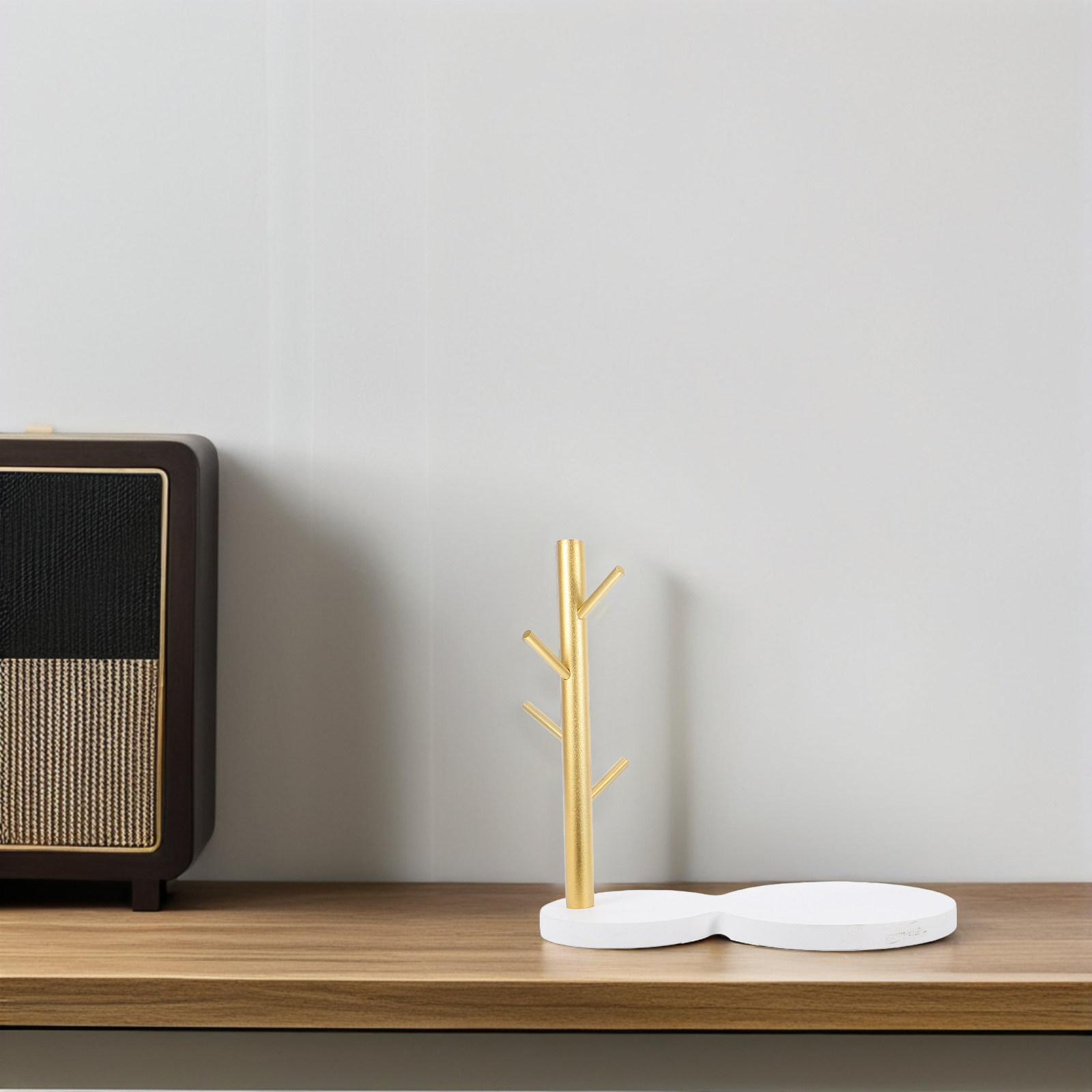 ชั้นวางแก้วชาไม้ ทำความสะอาดง่ - Coffee Tea Display บทวิจารณ์และราคา
