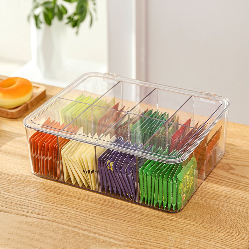กล่องเก็บถุงชา Office กล่องเก็ - Coffee Tea Drawer Organizer บทวิจารณ์และราคา
