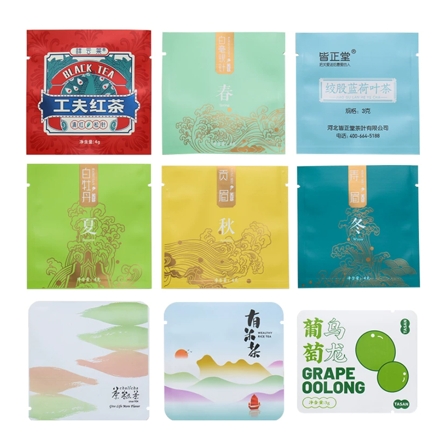 บรรจุภัณฑ์กาแฟบดแบบก้นแบน ขนาด - Coffee Tea Bags บทวิจารณ์และราคา