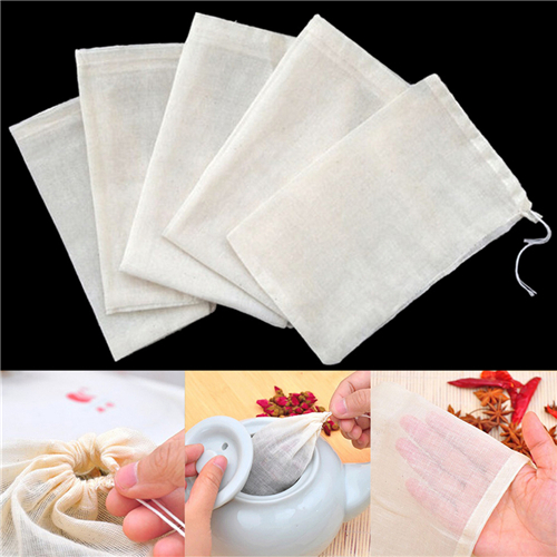 1Pc/10Pcs ผ้าฝ้ายกระเป๋า Musli - Coffee Tea Garden บทวิจารณ์และราคา